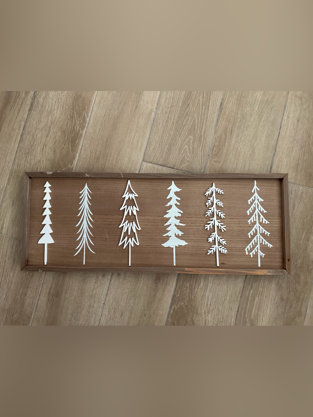 12x36” Christmas’s tree holiday home decor wall hanging
